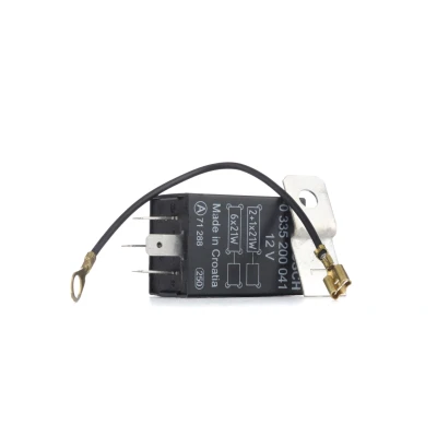 Image of 60538839, 7573490, 7789496, 8122160 Indicator Relay BOSCH 0 335 200 041 Electric VOLKSWAGEN: TRANSPORTER 4, 2 Bus, GOLF 1