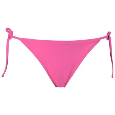 Image of Puma SWIM Women SIDE TIE Bottom Bikini bottoms, Women&#039;s, Size: Small, Fluo pink