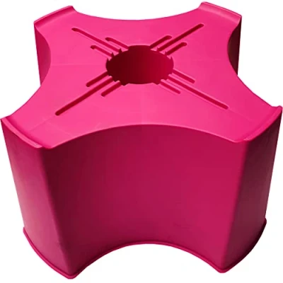 Image of Universal Water Butt Stand, Sturdy Strong Stand Ideal for most 210L shaped Waterbutts and Barrels 210 Litre Pink Waterbutt to Raise Off the Ground