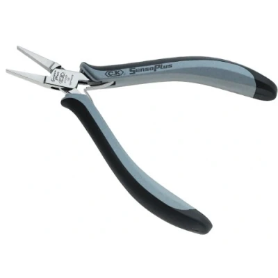 Image of C.K SensoPlus ESD Flat Nose Pliers 120mm, Smooth Jaws