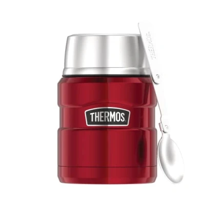 Image of Stainless King Food Jar Cranberry 0,47l
