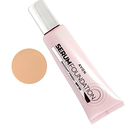 Image of Skin Perfecting Serum Foundation Radiant Finish SPF 30 IVORY 30ml by Avon