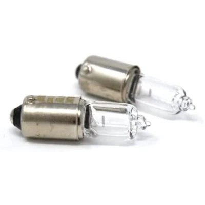Image of MSA H10w Angel Eye Halogen Clear Parking Light Ba9s 10w Bright White Bulbs 12v
