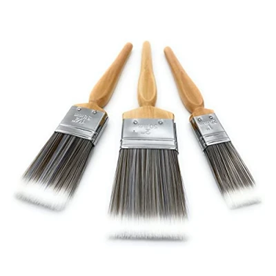 Image of Maxim Precision Synthetic 3 Brush Set for all Paints &amp; Varnishes