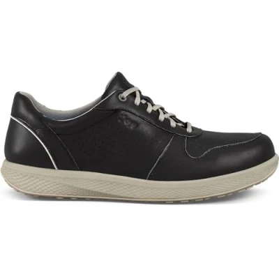 Image of Sven Full Grain Velour Leather Men&#039;s Wide Trainers