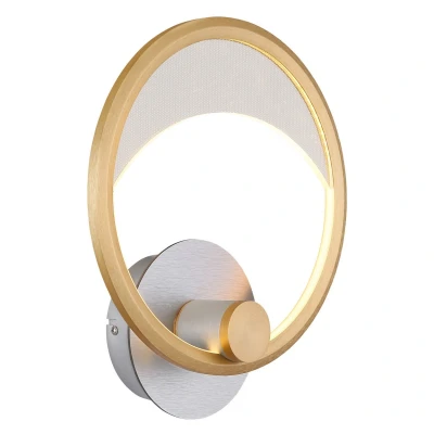 Image of Umbra Integrated LED Wall Lamp Silver Colored 3000K