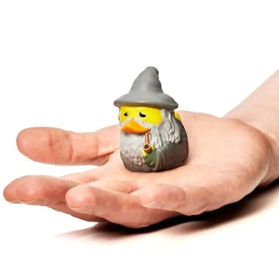 Image of TUBBZ Mini: Lord of The Rings Gandalf Grey Cosplaying Rubber Duck Vinyl Figure