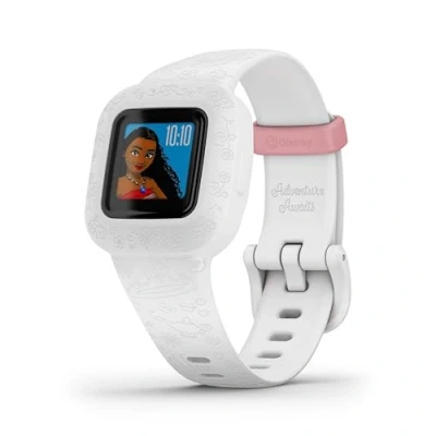Image of Garmin vivofit Jr.3 Fitness Tracker for Kids, Includes Interactive App Experience, Swim Friendly, Up To 1 year Battery Life, Adjustable watch band, Disney Princess