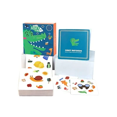 Image of KONFEN Children&#039;s Card Game, Fun Family Games, Games for Kids Ages 3+, 2 8 Players, and Cool Playing Cards Gift Adults
