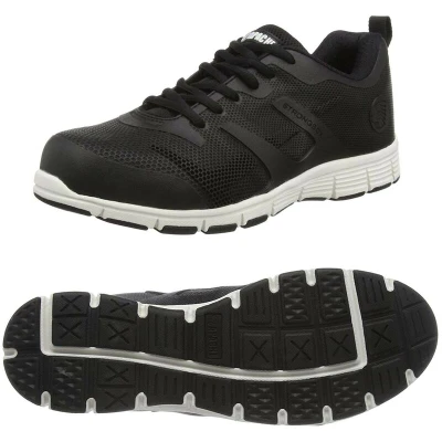 Image of Apache Unisex Adults Vault Safety Trainers, Black (Black), 5 UK