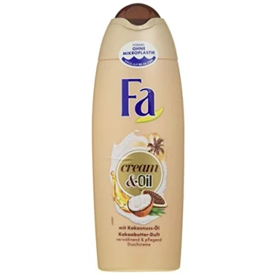 Image of FA Shower Cream &amp; Oil with Coconut and Cocoa Butter Fragrance Pack of 6 x 250 ml