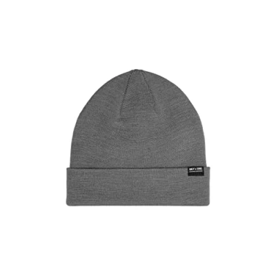 Image of ONLY &amp; SONS Men&#039;s Onsevan Life Knit Beanie Noos Hat, Medium Grey Melange, One Size