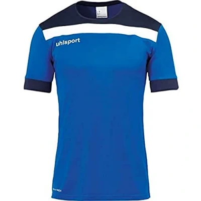 Image of Uhlsport Offense 23 Jersey Men&#039;s Azure/Navy/White, Large