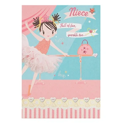 Image of Hallmark Birthday Card For Niece &#039;Full of Fun&#039; Medium