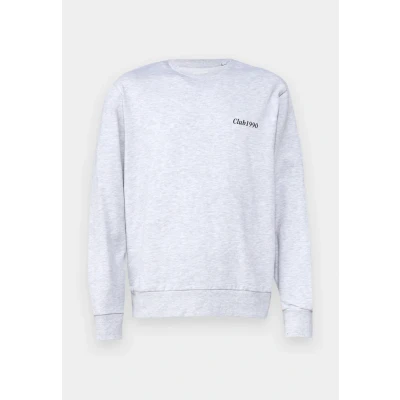 Image of Jack &amp; Jones Jjebradley Graphic CREW Sweatshirt, Men&#039;s, Size: XS, White