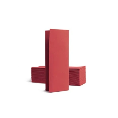 Image of Alvotex Chic Airlaid 50 Napkins, 1/8 Fold Fabric Like, Disposable Napkin, 32 x 40 cm, Burgundy