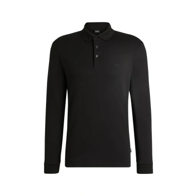 Image of BOSS PADO Polo shirt, Men&#039;s, Size: Small, Black