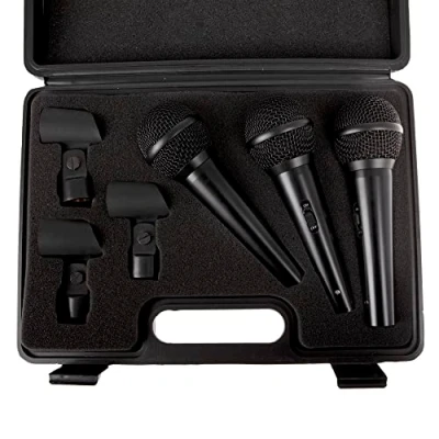 Image of Pulse Oximeter MP34627 Dynamic Vocal Handheld Microphones, Pack of 3, Black