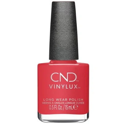 Image of CND Vinylux Long Wear Nail Polish (No Lamp Required), 15 ml, Pink, Tropix