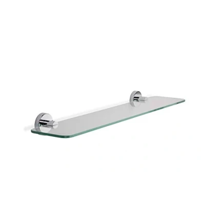Image of Croydex Flexi Fix Metra Easy to Fit Glass Shelf