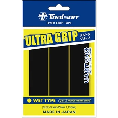 Image of Toalson Asterisk Overgrip 3 Pack (Black)