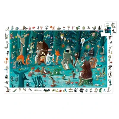 Image of Djeco DJ07588 Observation Puzzles, Mixed