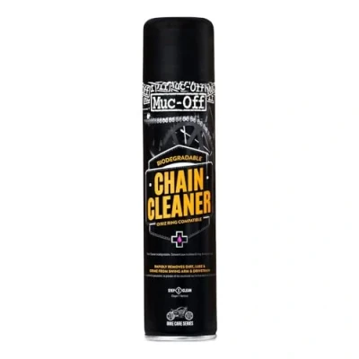 Image of Muc Off Motorcycle Chain Cleaner, 400ml Motorbike Cleaner and Degreaser Spray for Cleaning On Road