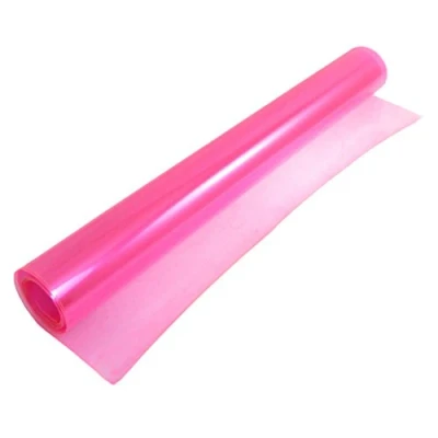 Image of 100cm X 30cm Shocking Pink Tint Headlight Fog Lights Vinyl Film