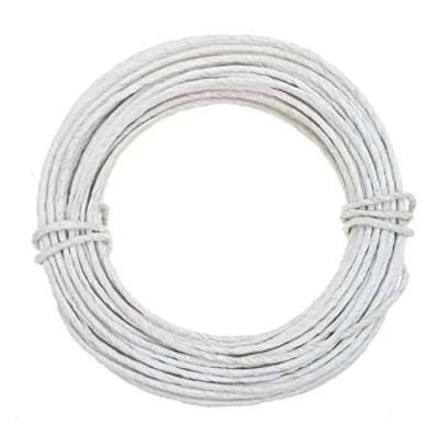 Image of Glorex 6 1280 230 Paper Wire 2 mm Length 10 m White for Crafts and Binding Arrangements Wreaths