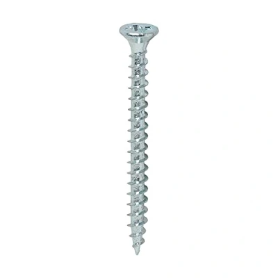 Image of Timco 35040SOLOZ PZ2 CSK BZP Solo Woodscrew 3.5 x 40 Zinc Plated (Box of 200)