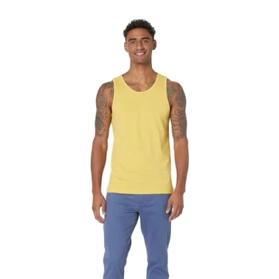 Image of Amazon Essentials Men&#039;s Slim Fit Vest, Yellow, XXL