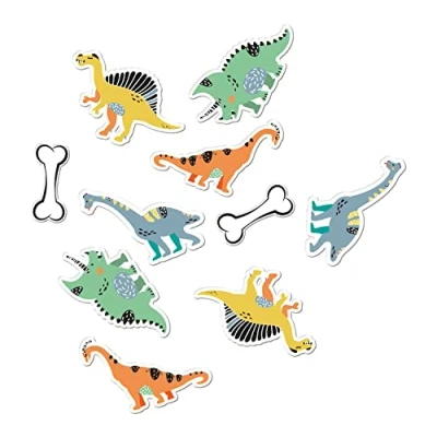 Image of Folat 68322 Tischkonfetti XL Dino Roars 45 Stück, Mehrfarben