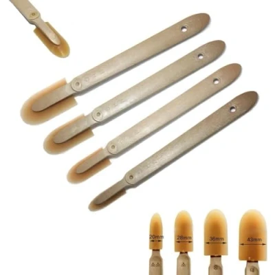 Image of Grout Caulk Caulking Silicone Sealant Finishing Tool Spreader Spatulas Applicator Rubber Tools 4 Size Set