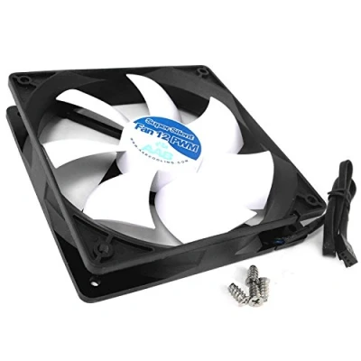 Image of AABCOOLING Super Silent Fan 12 PWM and Efficient 120mm with 4 Anti vibration Pads Control, CPU Fan, PC Case 12cm, 12V, 10 19 dB(A), 37 CFM, 1600 RPM