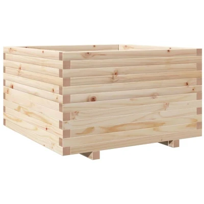 Image of vidaXL Garden Planter 80x80x49.5 cm Solid Wood Pine
