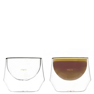 Image of Imagine Cortado Handmade Double Walled Milk Glasses 150 ml Set of 2