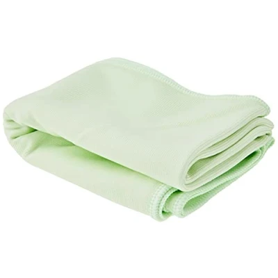 Image of Unger MicroWipe, microfibre, Green, 60cm x 80cm