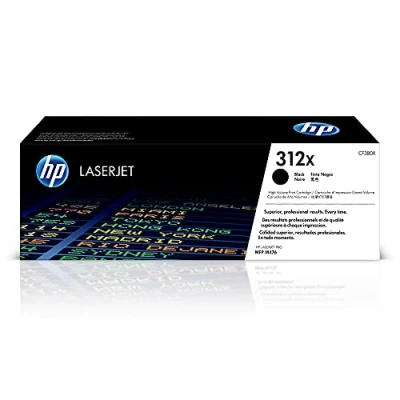 Image of HP CF380X 312X High Yield Original LaserJet Toner Cartridge, Black, Single Pack