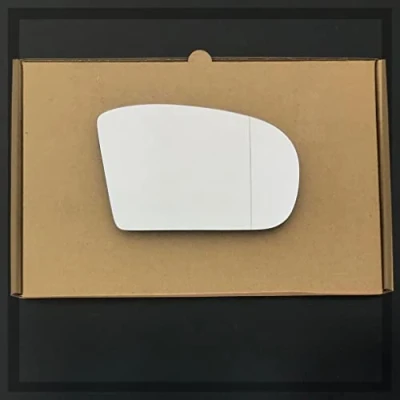Image of Fits Mercedes E Class 2002 to 2006 Wide Angle Wing Mirror Glass ( W211 ) RIGHT HAND UK Driver Side