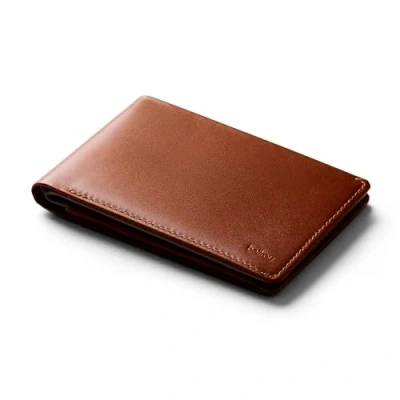 Image of Bellroy Travel Wallet, Document Holder (Passport, Tickets, Cash, Cards, and Pen) Sienna