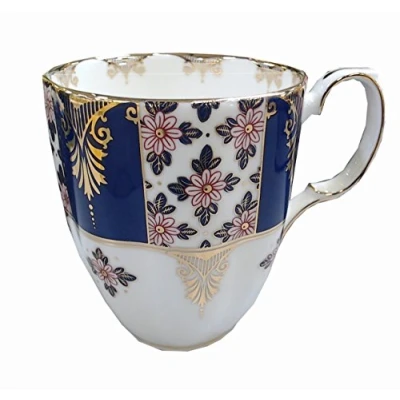 Image of Royal Albert 100 Years 40017576 1900 Regency Mug, 0.4ltr/14.1 Floz / 400ml, Blue, Bone China