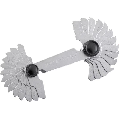 Image of Kennedy 28 Blade Screw Pitch Gauge 55 Degrees Whitworth