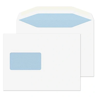 Image of Blake Purely Everyday C5+ 162 x 235 mm 115 gsm Gummed Mailer Envelopes (4902CBC) White Pack of 500