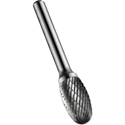 Image of Dormer Solid Carbide Rotary Bright Burr Oval 6 x 6mm DOR809606