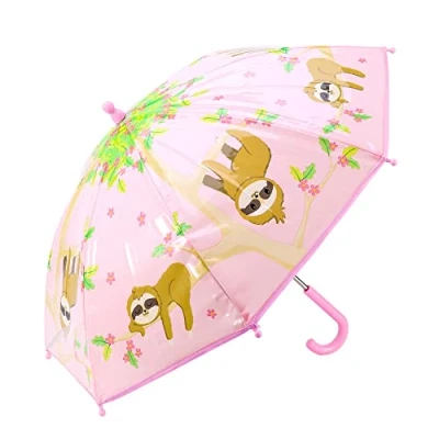 Image of Hartom Childrens Cute Sloth POE, Lightweight Umbrella.