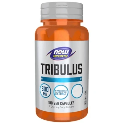 Image of Now Foods, Tribulus, 500mg, High Dose, 100 Vegan Capsules, Vegetarian, SOYA Free, Gluten GMO Free