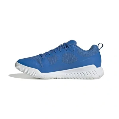 Image of adidas Men&#039;s Court Team Bounce 2.0 Shoes Sports, Bright Royal/Cloud White/Cloud White, 9.5 UK