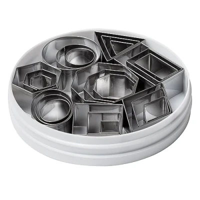 Image of Ateco, Stainless Steel, 4845 Geometric Shapes
