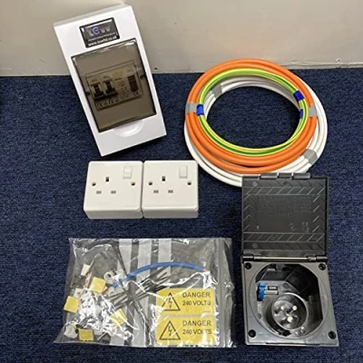Image of TEW 240V Mains Electric Hook Up Installation Kit Campervan Motorhome Conversion 6