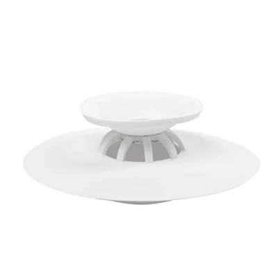 Image of Umbra 023464 660 Flex Drain Stop/Hair Catcher White, 9.53 x 3.17 cm